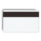 Carta plastica bianca con banda magnetica  laminata in PVC CR 80 – Spessore 0,76 mm